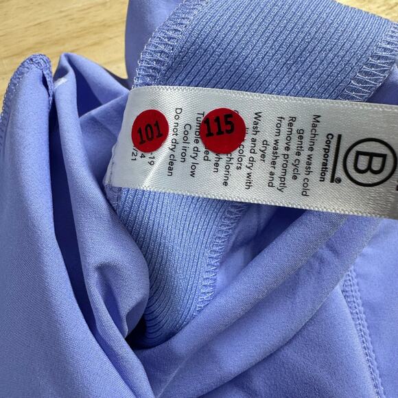 Athleta Brooklyn Ankle Pant Violet Periwinkle Women's Size 26 New With Tags - Picture 7 of 12